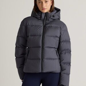 Responsible Down Cinch Waist Puffer Jacket